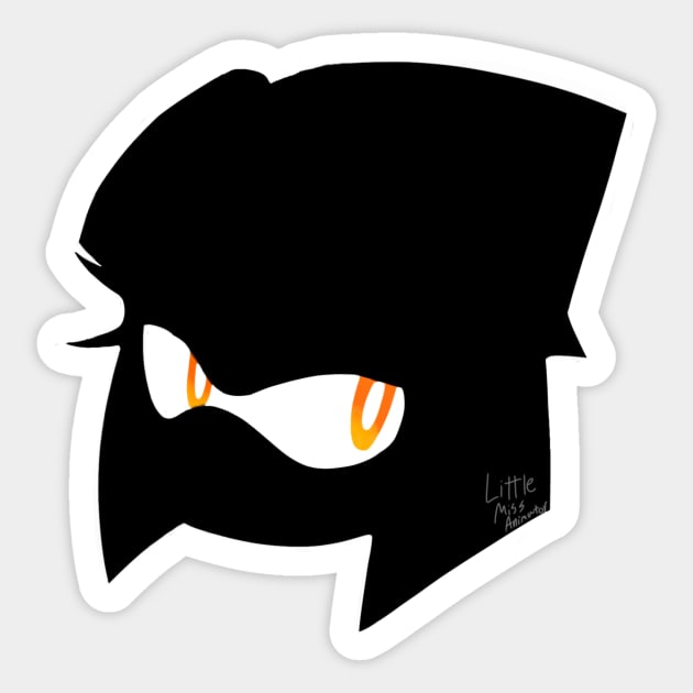 Tempest 1-Up - Black Sticker by ProjectLegacy